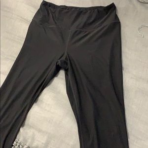 Black Reebok Capri Leggings